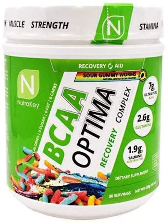 Nutrakey BCAA Optima Recovery 30 servings|BCAA|Bodyandfitness.com
