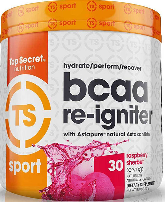 Top Secret Nutrition BCAA Re-Igniter 30 servings|BCAA|Bodyandfitness.com