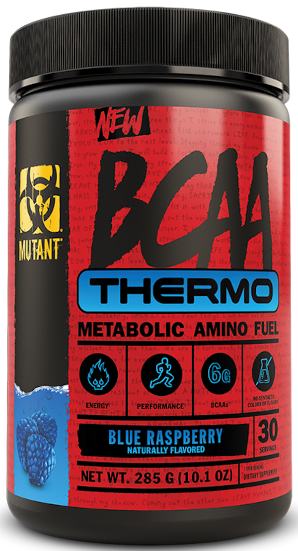 Mutant BCAA Thermo 30 servings blue raspberry