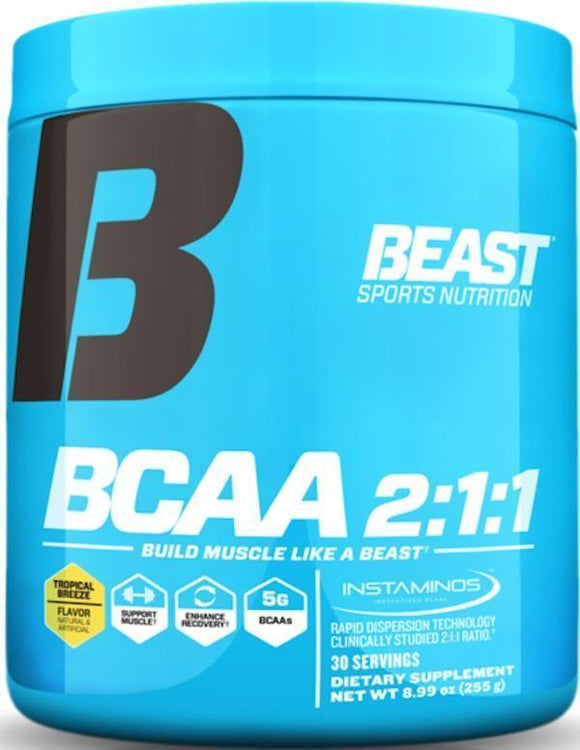Beast Sports Nutrition BCAA 2:1:1 Powder|BCAAs|Bodyandfitness.com