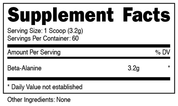 DAS Labs Bucked Up Beta-Alanine 60 servings||Bodyandfitness.com