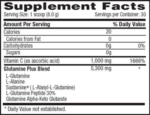 Betancourt Nutrition Glutamine Plus 30 serving|Glutamine|Bodyandfitness.com