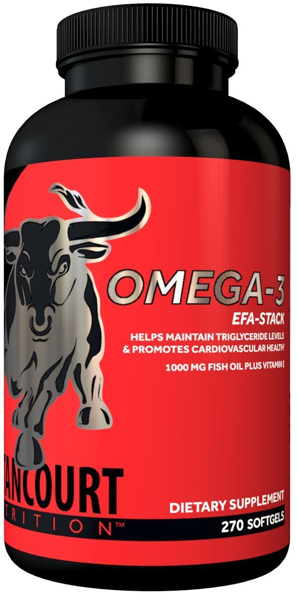 Betancourt Nutrition Omega-3 EFA-Stack 270 softgels