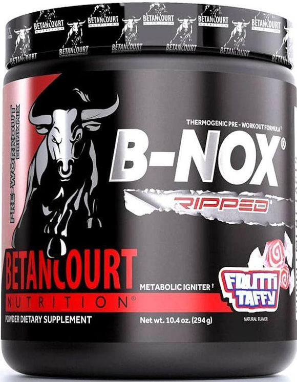 Betancourt Nutrition B-Nox Ripped 35 servings|Pre workout|Bodyandfitness.com