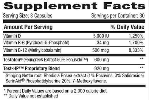 Betancourt Nutrition Test-HP 90 ct||Bodyandfitness.com