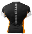 Better Bodies Tight Fit Tee Black / Orange|Men Clothing|Bodyandfitness.com