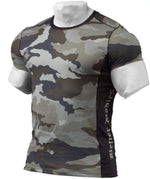 Better Bodies Tight Fit Tee Green Camoprint