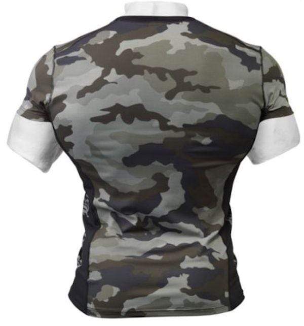 Better Bodies Tight Fit Tee Green Camoprint