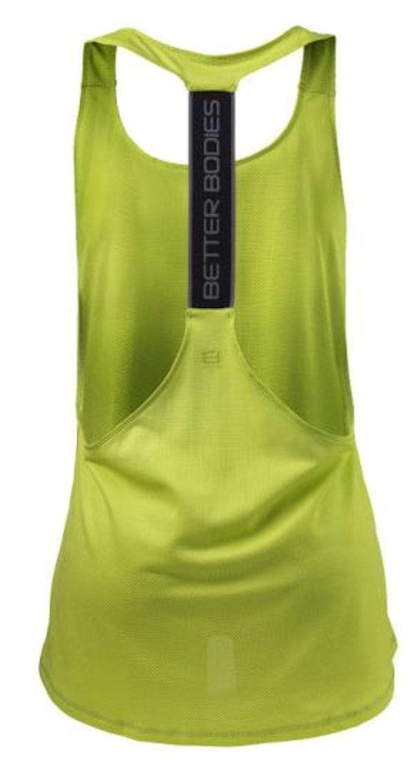 Better Bodies Women's Athlete Mesh Tank Lime CLEARANCE