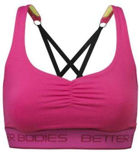 Better Bodies Athlete Short Top Hot Pink|Women's Clothing|Bodyandfitness.com