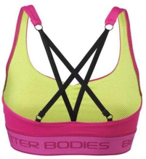 Better Bodies Athlete Short Top Hot Pink|Women's Clothing|Bodyandfitness.com