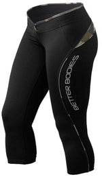 Better Bodies Shaped 3/4 Tights Black/Camoprint