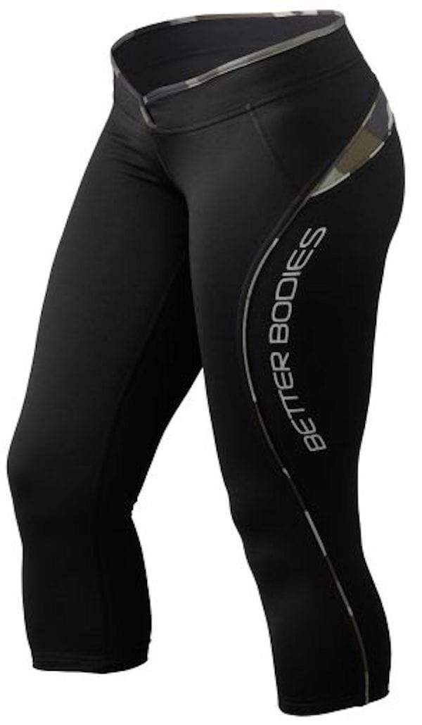 Better Bodies Shaped 3/4 Tights Black/Camoprint