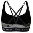 Better Bodies Athlete Short Top Green Camoprint|Women's Clothing|Bodyandfitness.com