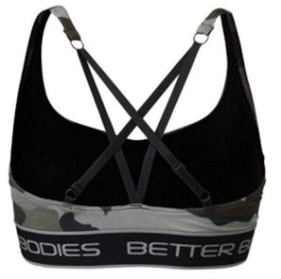 Better Bodies Athlete Short Top Green Camoprint|Women's Clothing|Bodyandfitness.com
