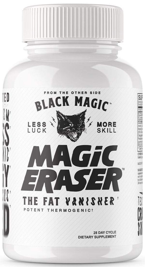 Black Magic Supply Magic Eraser Fat Burner 84 Capsules|Acety-L-Carnitine|Bodyandfitness.com