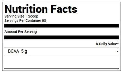 BlackMarket Labs BCAA Raw|BCAA|Bodyandfitness.com