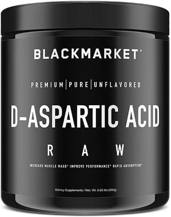 BlackMarket Labs D-Aspartic Acid Raw|D-Aspartic Acid|Bodyandfitness.com