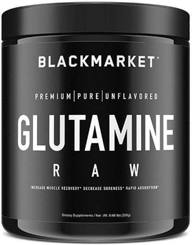 BlackMarket Labs L-Glutamine RAW|Glutamine|Bodyandfitness.com