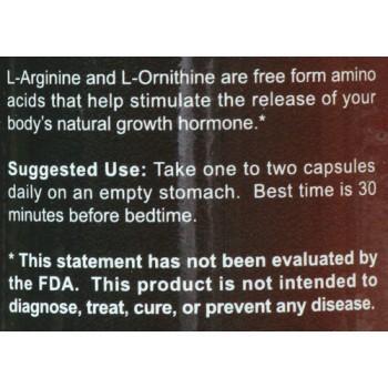 Body & Fitness L-Arginine & L-Ornithine 750 mg 250 cap CLEARANCE-3