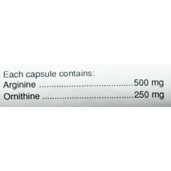 Body and Fitness L-Arginine & Ornithine 100 cap fact