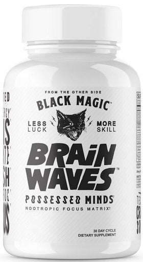 Black Magic Supply Brain Waves Focus 120 Capsules|Focus|Bodyandfitness.com