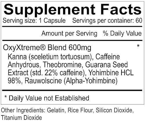 EPG Extreme Performance Group Oxy Xtreme 60 caps.||Bodyandfitness.com