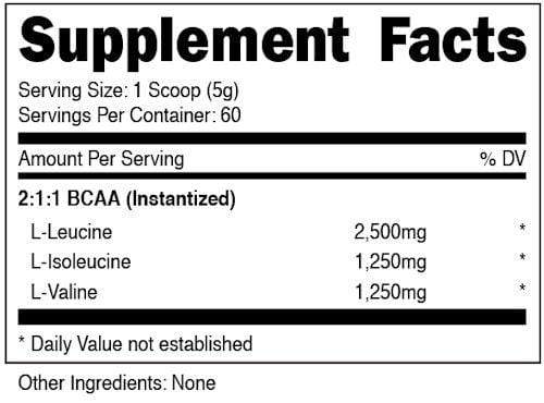 DAS Labs Bucked Up BCAA 2:1:1 60 servings
