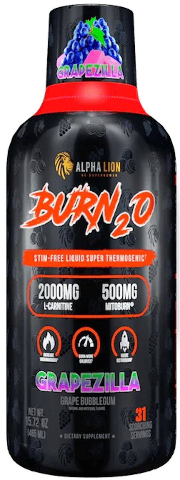 Alpha Lion Burn20 Liquid Fat Loss 31 Servings-1
