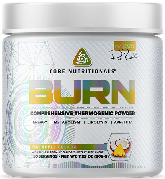 Core Nutritionals Burn Extreme Thermogenic Powder 50 Servings|Fat Burner|Bodyandfitness.com
