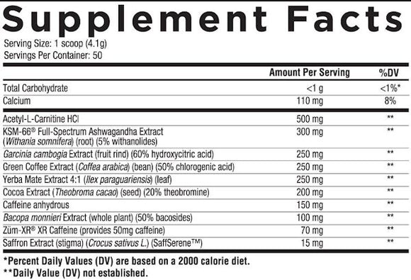 Core Nutritionals Burn Extreme Thermogenic Powder 50 Servings|Fat Burner|Bodyandfitness.com