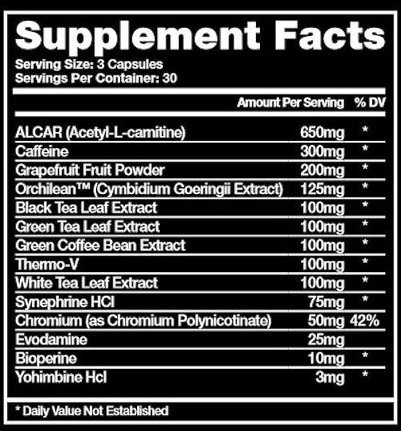 Chaos and Pain Cannibal Inferno|Fat Burner|Bodyandfitness.com