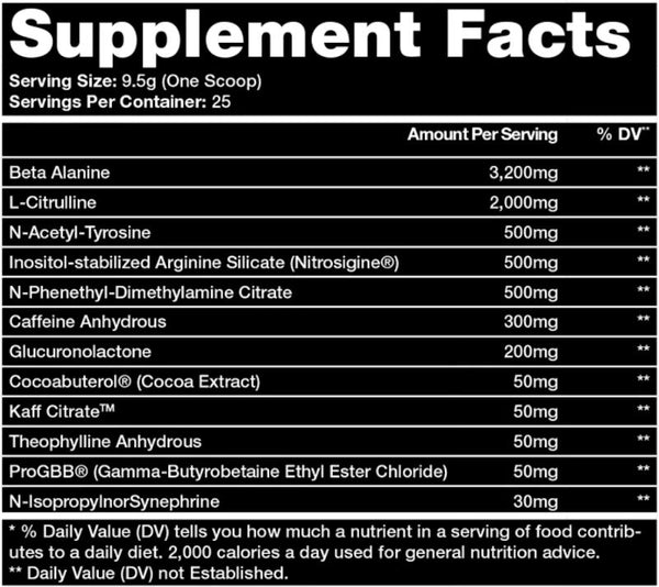 Chaos and Pain Cannibal Riot High-Stim Pre-Workout CLEARANCE