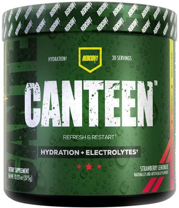 Redcon1 Canteen Pre-Workout Electrolytes- Hydration 30 Servings|Pre Workout|Bodyandfitness.com