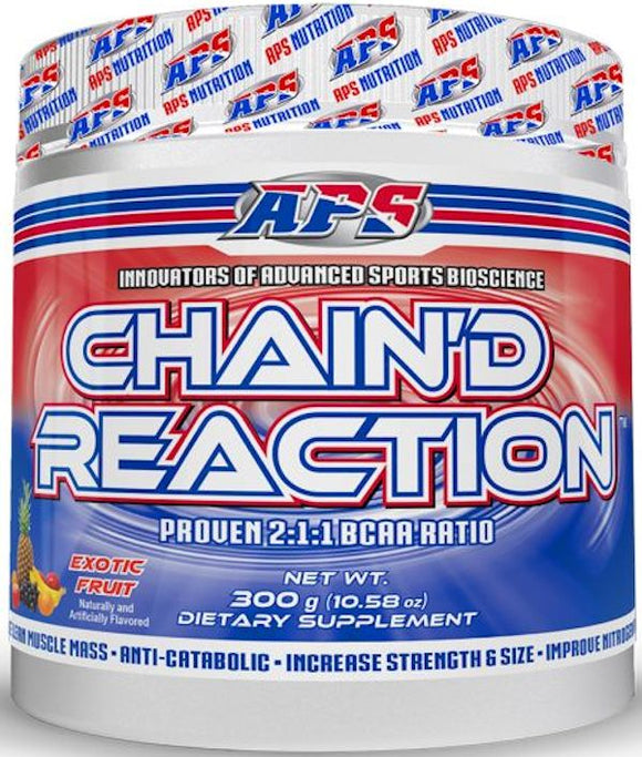 APS Nutrition Chain'd Reaction 25 servings|Glutamine|Bodyandfitness.com