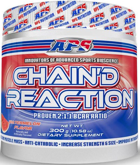 APS Nutrition Chain'd Reaction 25 servings|Glutamine|Bodyandfitness.com
