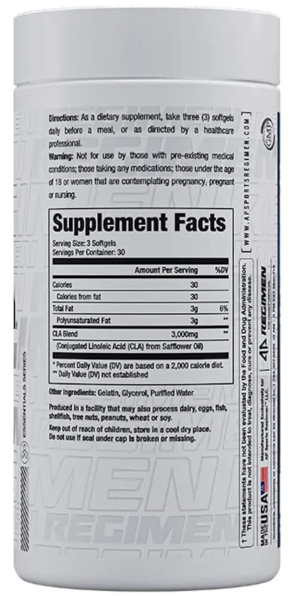Alpha Prime Supplements CLA 3000 90 Softgels|CLA|Bodyandfitness.com