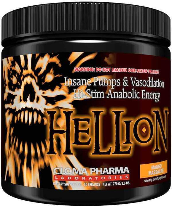 Cloma Pharma Hellion 30 servings||Bodyandfitness.com
