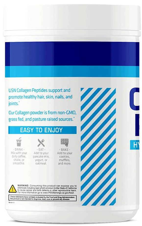 USN Collagen Peptides 30 servings||Bodyandfitness.com