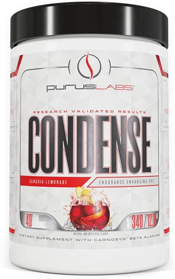 Condense Purus Labs pre workout for Muscle Pumps 7