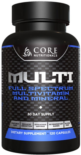 Core Nutritionals Multi 120 Capsules|Multi Vitamin|Bodyandfitness.com