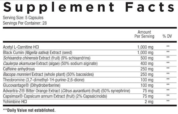 Core Nutritionals Blaze Multi-Stage Thermogenic 140 Veg-Caps|Fat Burner|Bodyandfitness.com
