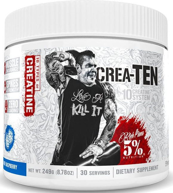 5% Nutrition Crea-Ten in 1 30 Servings|Creatine|Bodyandfitness.com