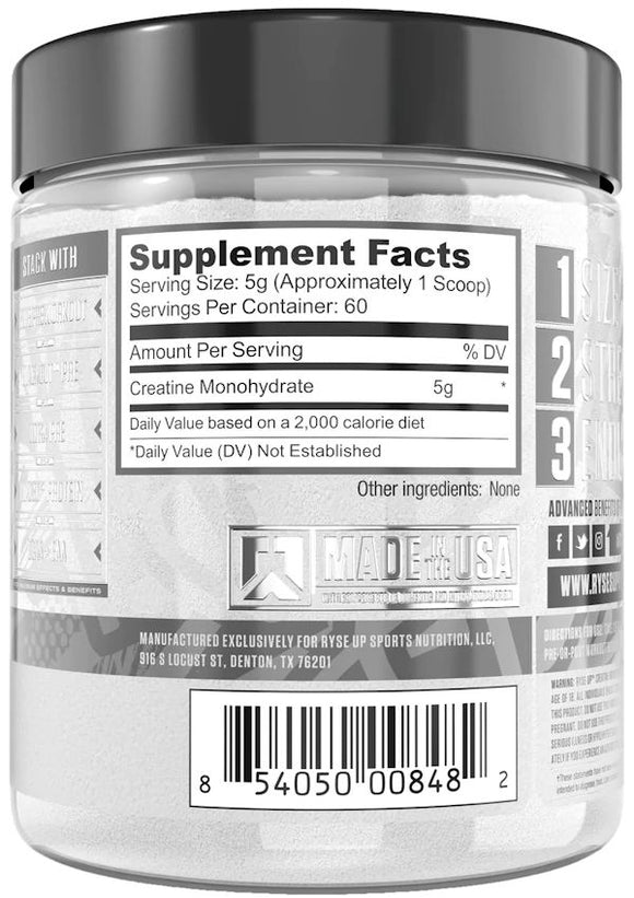 Ryse Supplements Creatine Monohydrate|Creatine|Bodyandfitness.com