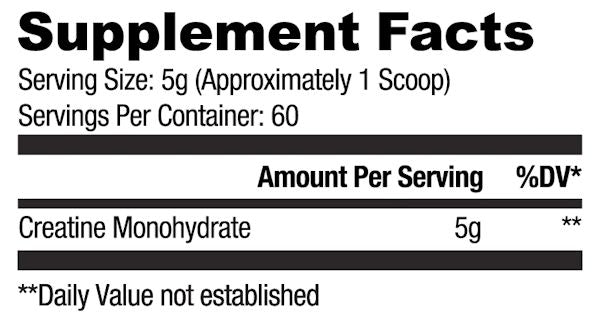 Ryse Supplements Creatine Monohydrate