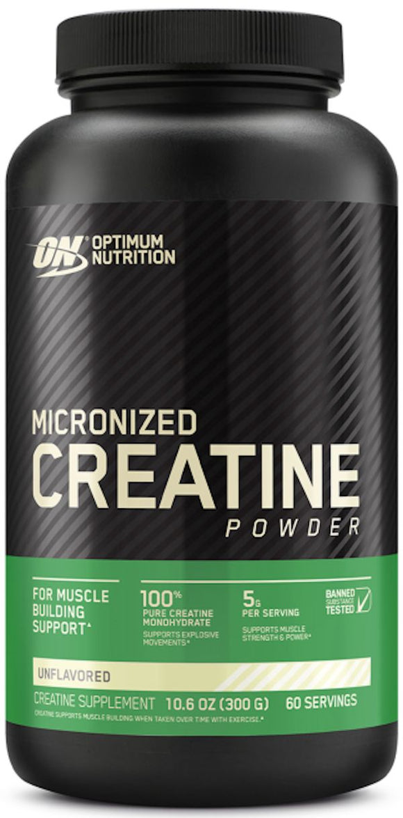 Optimum Nutrition Creatine Powder 300 gms|Creatine|Bodyandfitness.com
