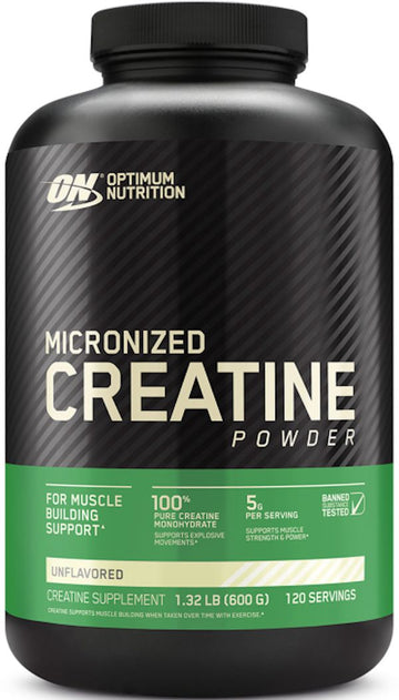 Optimum Nutrition Creatine Powder 600 gms|Creatine|Bodyandfitness.com