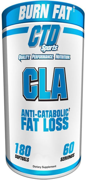 CTD Sports CLA Non Stim Fat Burner 180 softgels|Fat Burner|Bodyandfitness.com