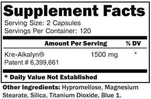 CTD Sports Kre-Alkalyn Creatine 240 caps||Bodyandfitness.com