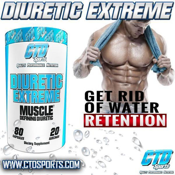 CTD Sports Diuretic Extreme 80 caps|Diuretics|Bodyandfitness.com
